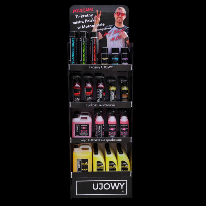 Ujowy-Produktset + Stand mit Maciek Zdunek