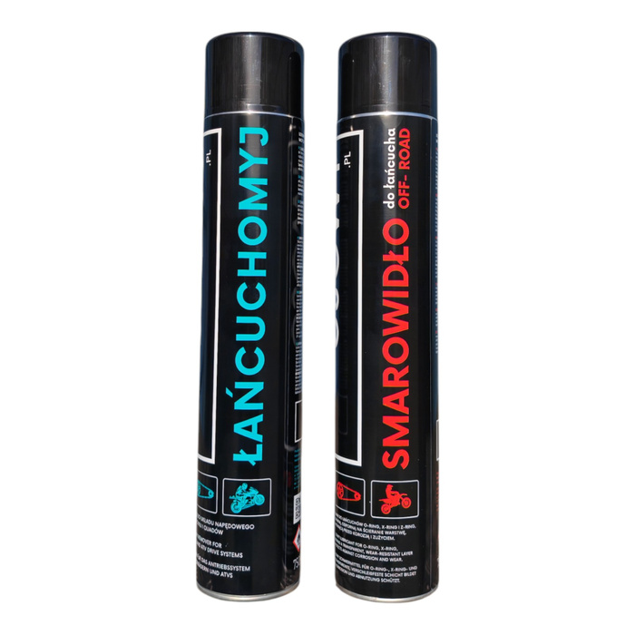 Ujowy set Łańcuchomyj + Smarowidło Off-Road + BRUSH