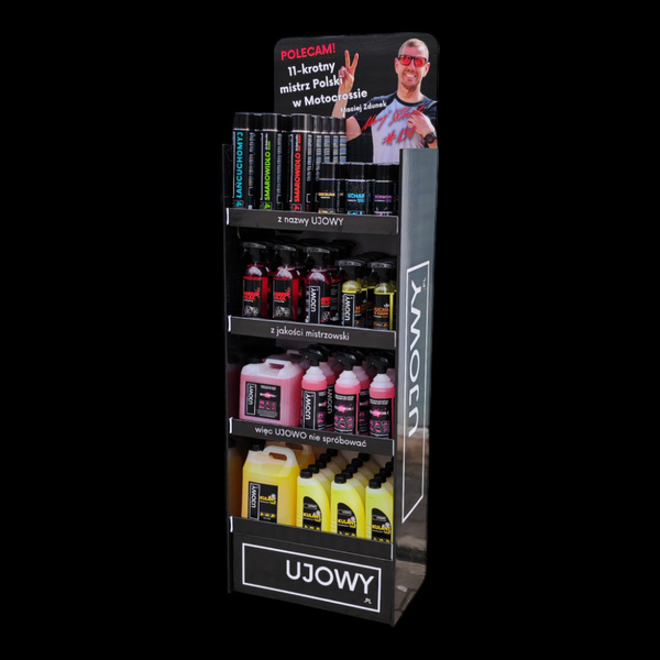 Ujowy set of products + stand with Maciek Zdunek