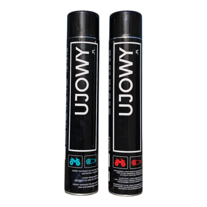 Ujowy set Łańcuchomyj + Smarowidło Off-Road + BRUSH