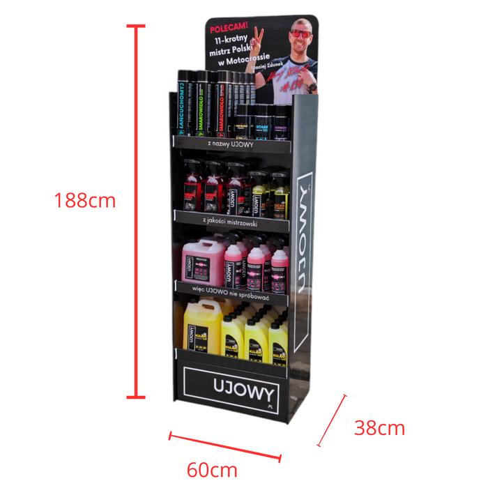 Ujowy-Produktset + Stand mit Maciek Zdunek