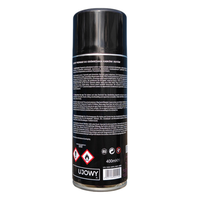 ODÓRWON 400ml UJOWY SPRAY FOR FRESHENING HELMETS AND BOOTS